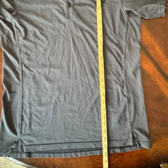 Arc’teryx Captiva Polo Shirt Dark Blue Short Sleeve Performance Shirt Medium‎ - Picture 15 of 15